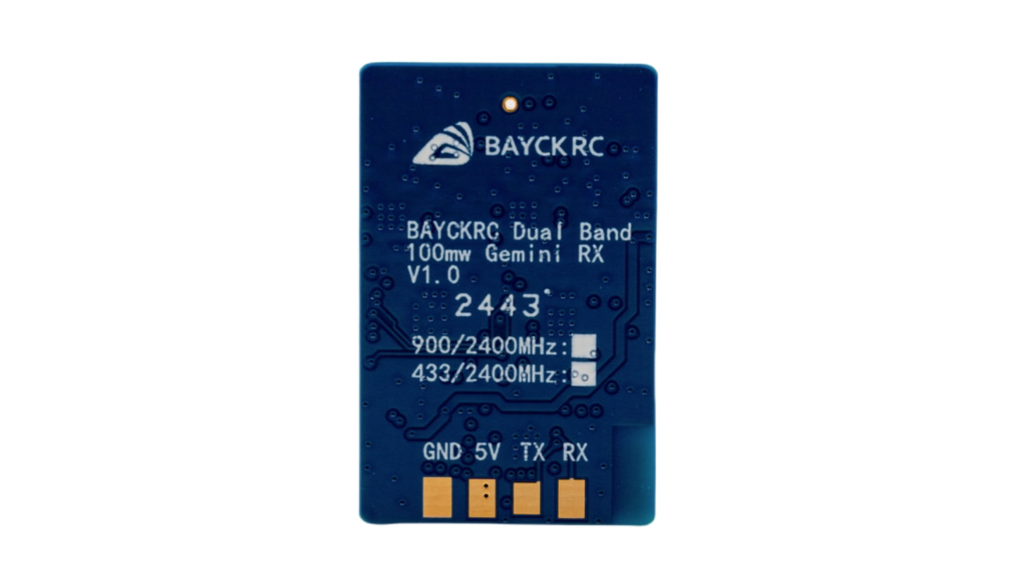 BAYCKRC C3 Dual Band Gemini ELRS Receiver (TCXO)