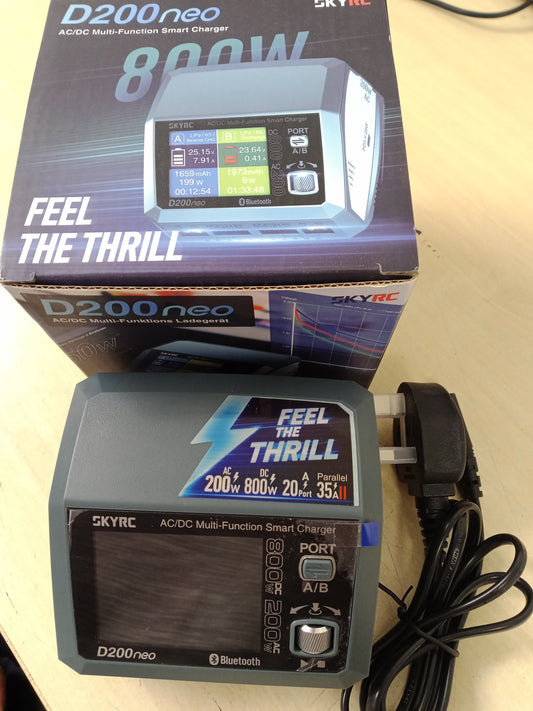 SkyRC - SkyRC D200neo AC/DC Multi-Function Smart Charger - Error Code Edition (Defective)