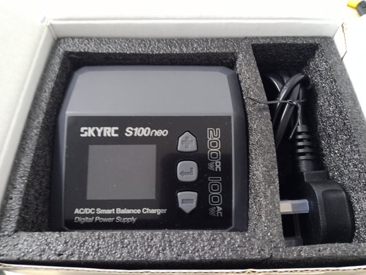 SkyRC - Skyrc S100neo AC/DC Charger (Defective - Blown Safety Fuse)