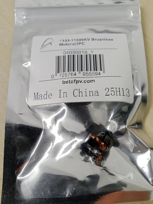 BetaFPV - BetaFPV 1103 11000KV Brushless Motor (Single Pack - For Lonely Quads)