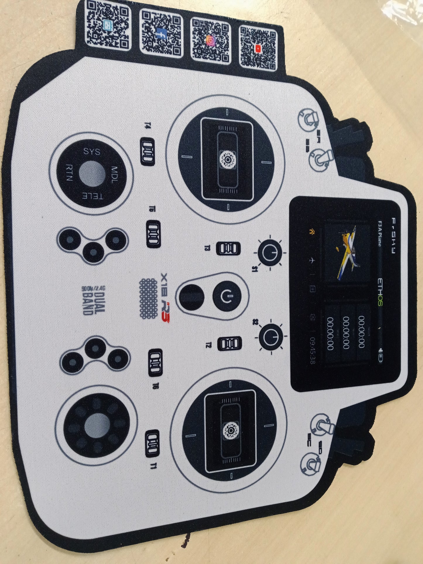 FrSky - FrSky Tandem X18 2D 'No-Signal' Mouse Mat