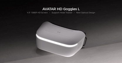 Lunettes Walksnail Avatar HD L avec Cardan de Suivi de Tête GM3 - FPV Numérique