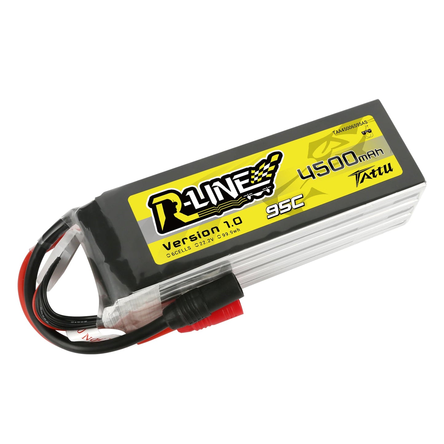 Tattu R-Line 22.2V 4500mAh 6S 95C Cinelifter LiPo Battery (AS150)