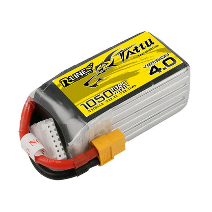 Tattu R-Line Version 4.0 1050mAh 6S 130C LiPo Battery