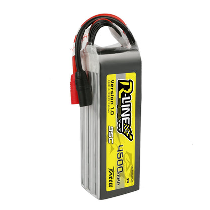 Tattu R-Line 22.2V 4500mAh 6S 95C Cinelifter LiPo Battery (AS150)