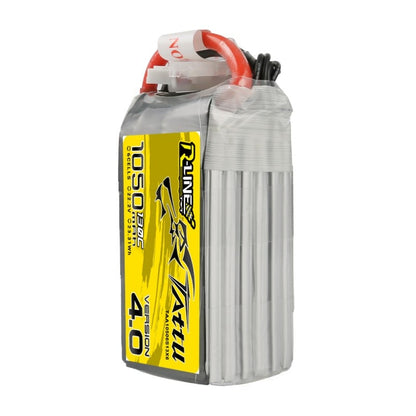 Tattu R-Line Version 4.0 1050mAh 22.2V 130C 6S1P Lipo Battery Pack (XT60)