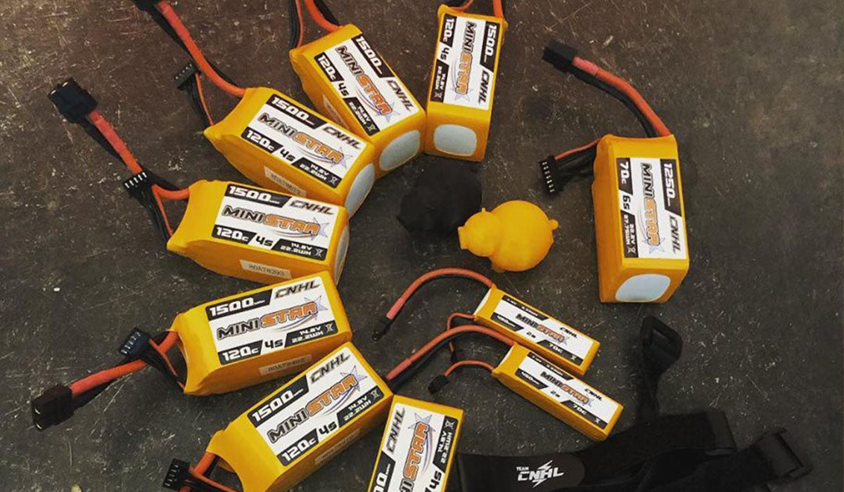 CNHL MiniStar 450mAh 7.4V 2S 70C Lipo Battery with XT30U