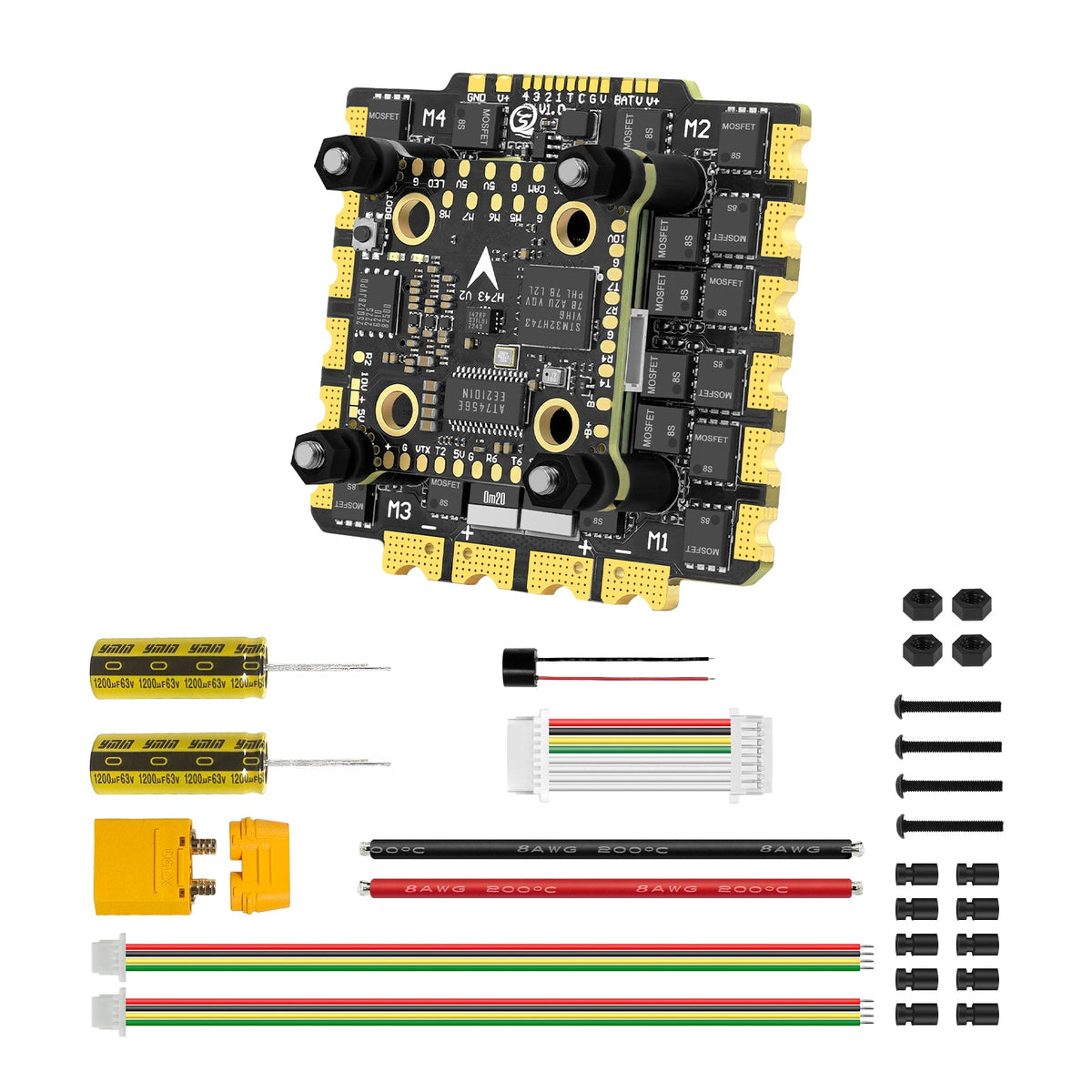 SEQURE H743 V2 & E130/E160 G2 12S AM32 Stack