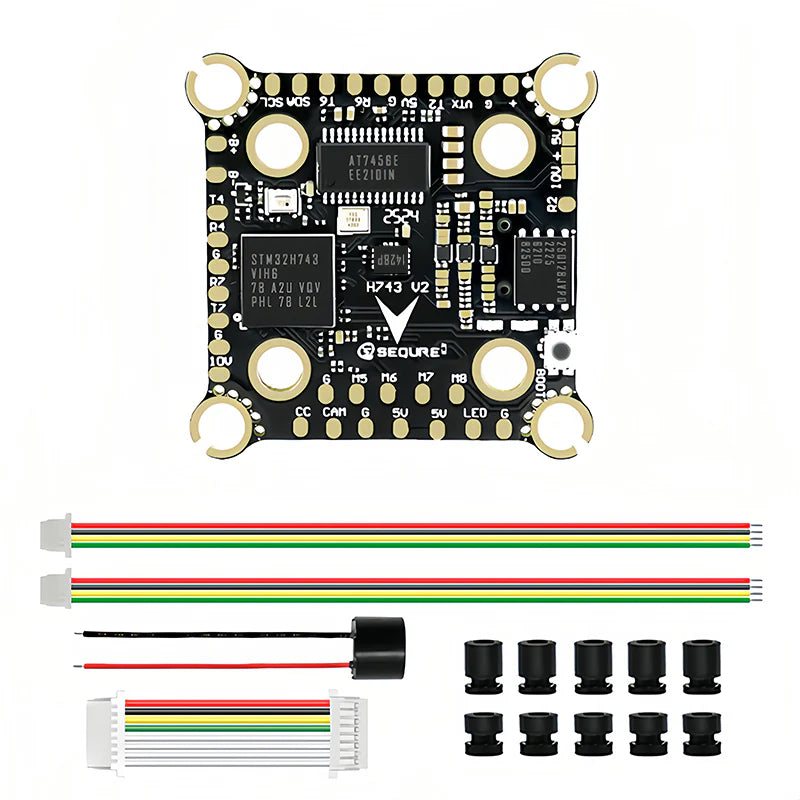 SEQURE H743 V2 Flight Controller: ICM42688P FC 4-8S Dual BEC
