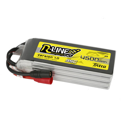 Tattu R-Line 22.2V 4500mAh 6S 95C Cinelifter LiPo Battery (AS150)