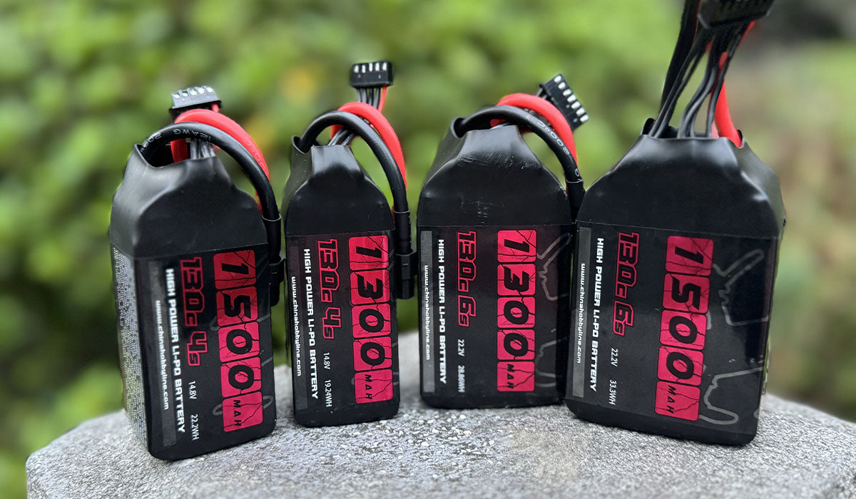 CNHL Black Series V2.0 6S 1500mAh 130C LiPo