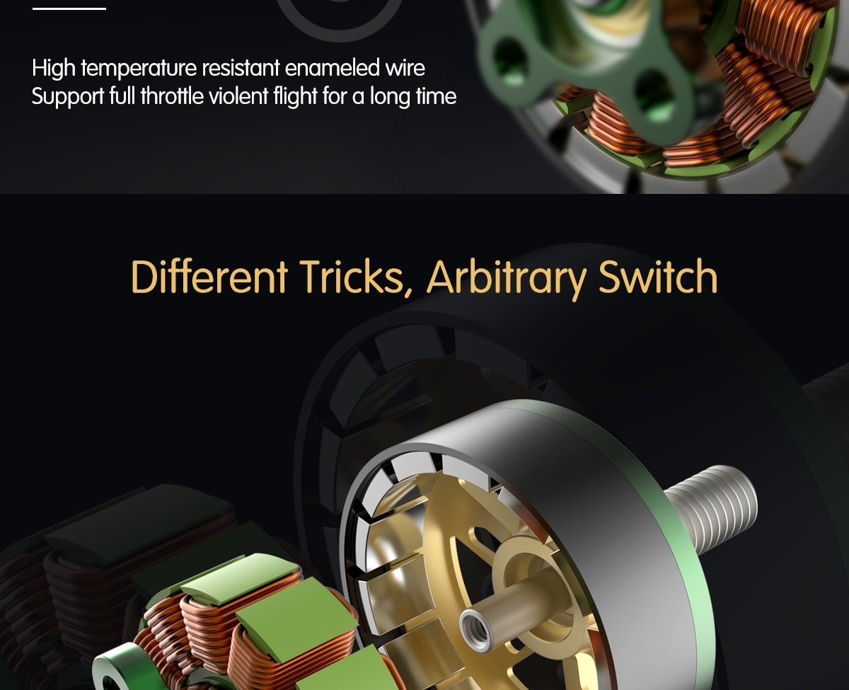 BrotherHobby LA 2005 Ultralight Motor (1450kV, 2450kV, 2800kV, 3450kV)