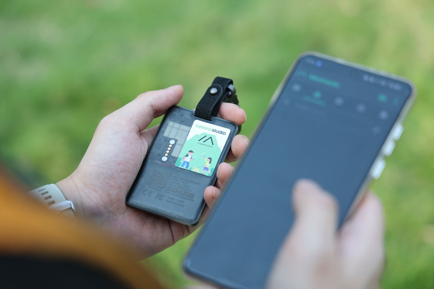 Seeed SenseCAP Card Tracker T1000-E for Meshtastic