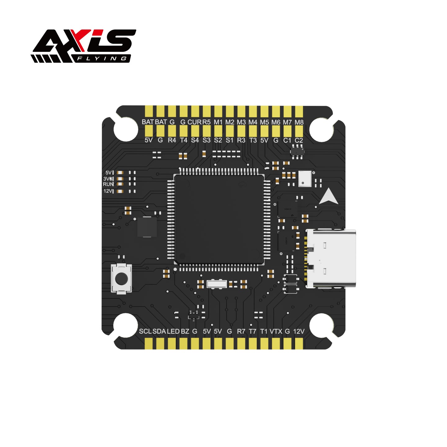 Axisflying H743 Pro Flugcontroller Dual Gyro