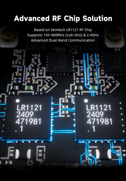 GEPRC C3 Gemini Xrossband ELRS Receiver (Dual-Band 915MHz/2.4GHz)