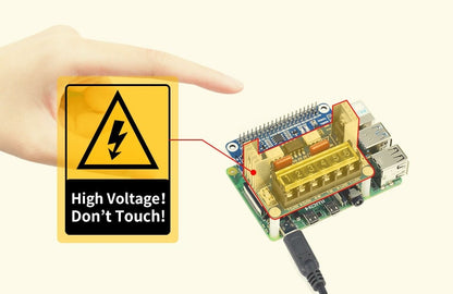 2-CH Triac Dimmer HAT for Raspberry Pi, Integrated MCU, UART / I2C