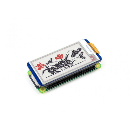 212x104, 2.13inch E-Ink display Three Colour HAT for Raspberry Pi
