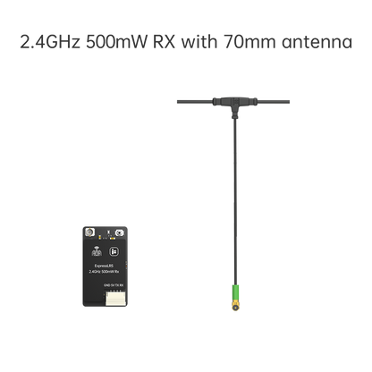 IFlight ExpressLRS 2.4Ghz ELRS 500mW Receiver (40mm Antenna)