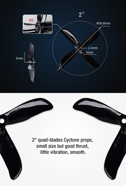 Dal Cyclone Q 2035 Quad Propellers (set of 8)