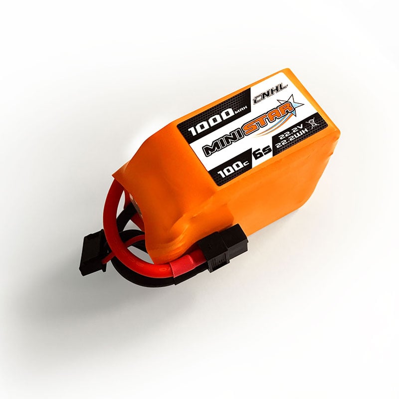 CNHL Ministar 1000mAh 22.2V 6S 100C Lipo Battery XT60