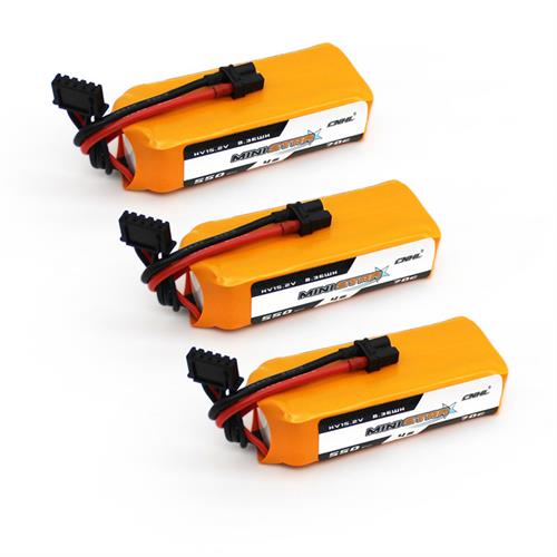 CNHL Ministar 550mAh 15.2V 4S 70C Lipo Battery XT30 (pack of 3)