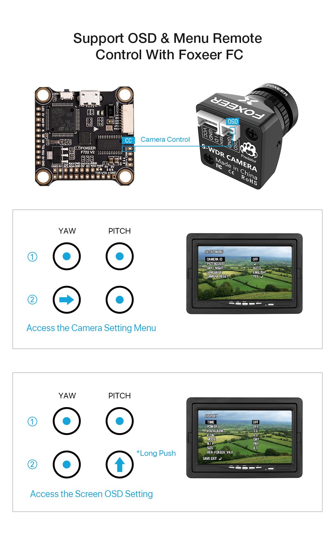 Foxeer Predator Micro V5 (M12 1.7mm) FPV Camera
