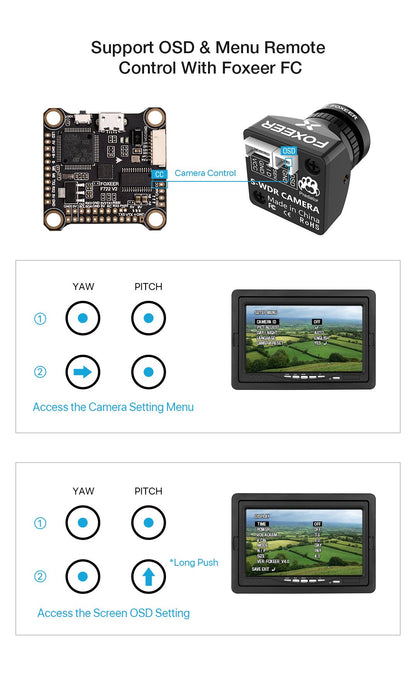 Foxeer Predator Micro V5 (M12 1.7mm) FPV Camera