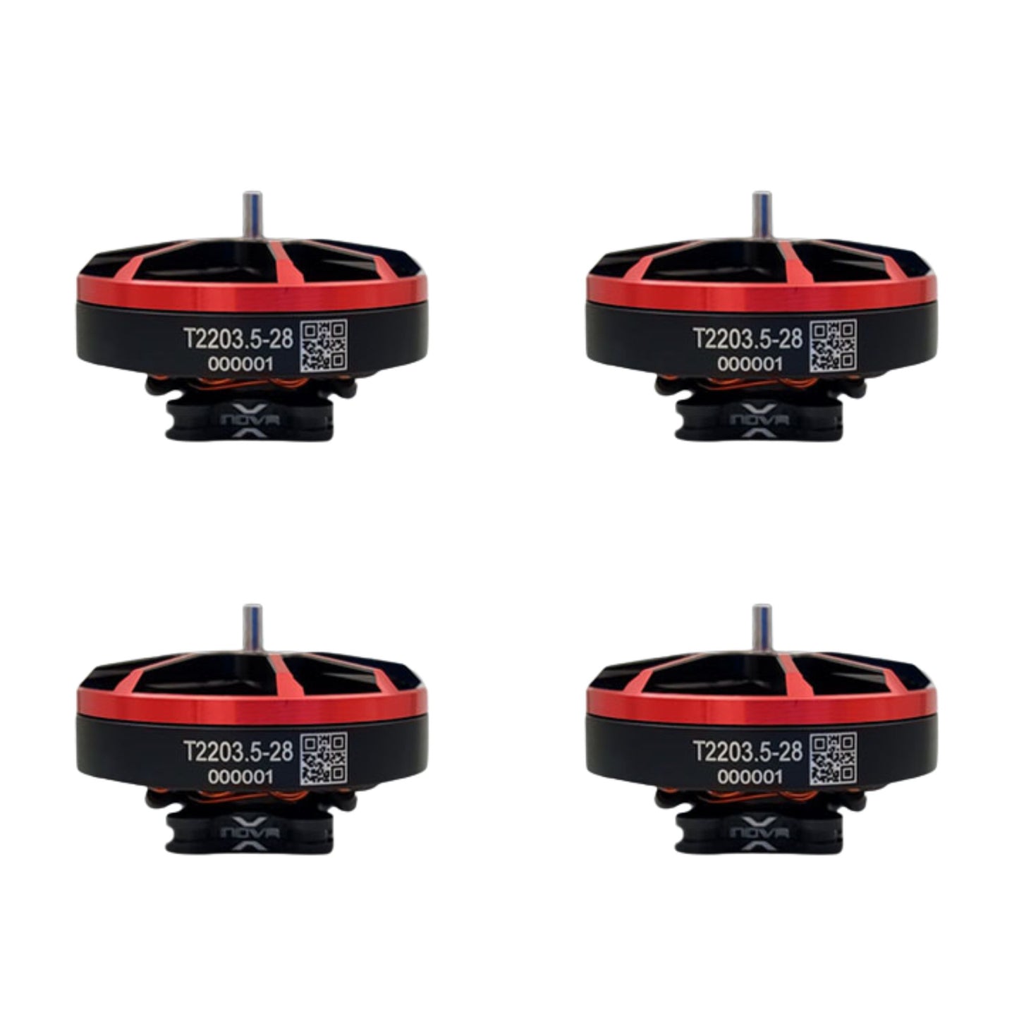 XNova Lightning T2203.5 V2 Moteur FPV de course série 4 Pack - 2800KV