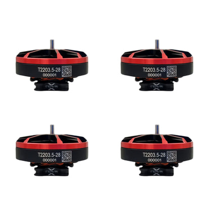 XNova Lightning T2203.5 V2 Moteur FPV de course série 4 Pack - 2800KV