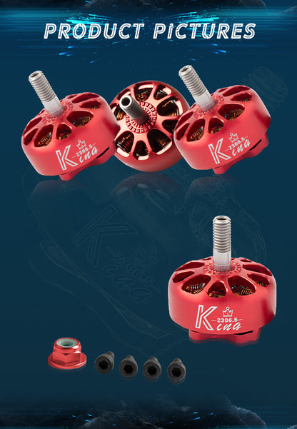 Flash K2306.5 Brushless Motor (1900kV, 2300kV, 2550kV)