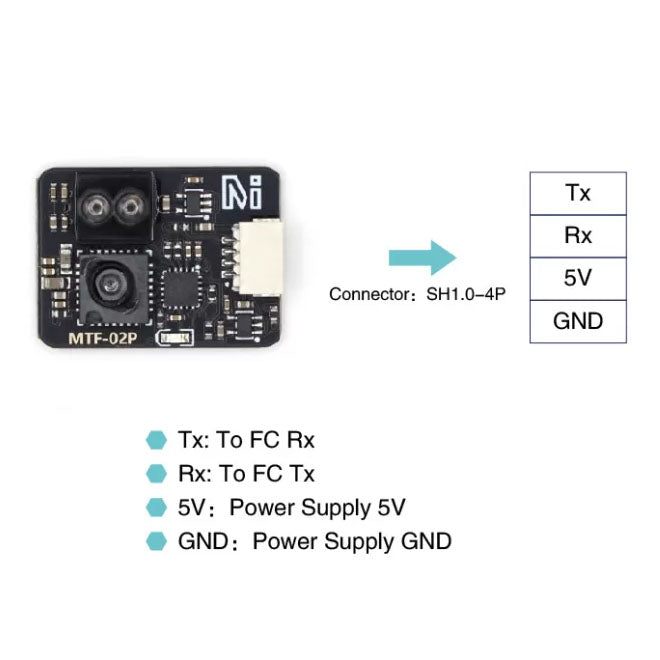 MicoAir MTF-02P Optical Flow and Lidar (6m)