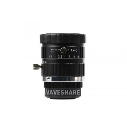 25mm C-Mount Telephoto Lens for IMX477 Raspberry Pi High Quality Camera