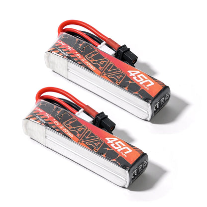 BetaFPV LAVA 2S 450mAh 75C Lipo Battery (2pcs)
