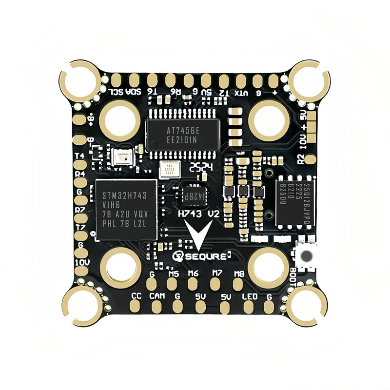 SEQURE H743 V2 Flight Controller: ICM42688P FC 4-8S Dual BEC