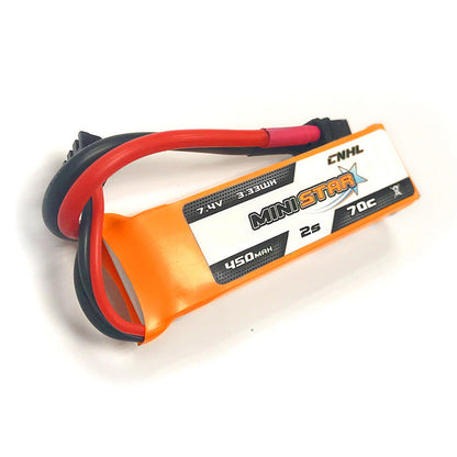 CNHL MiniStar 450mAh 7.4V 2S 70C Lipo Battery with XT30U