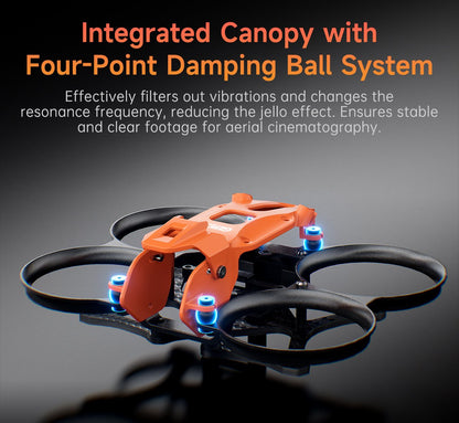 GEPRC GEP-DS16 (Darkstar 16) 1.6-inch CineWhoop Frame for DJI O4 Air Unit