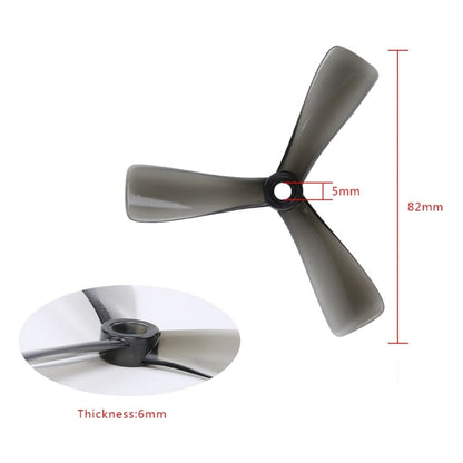 Nazgul 3535 Cine Tri-blade Propeller (2 CCW + 2CW)