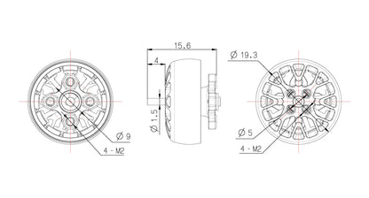 SpeedyBee 1404 4500KV Motor