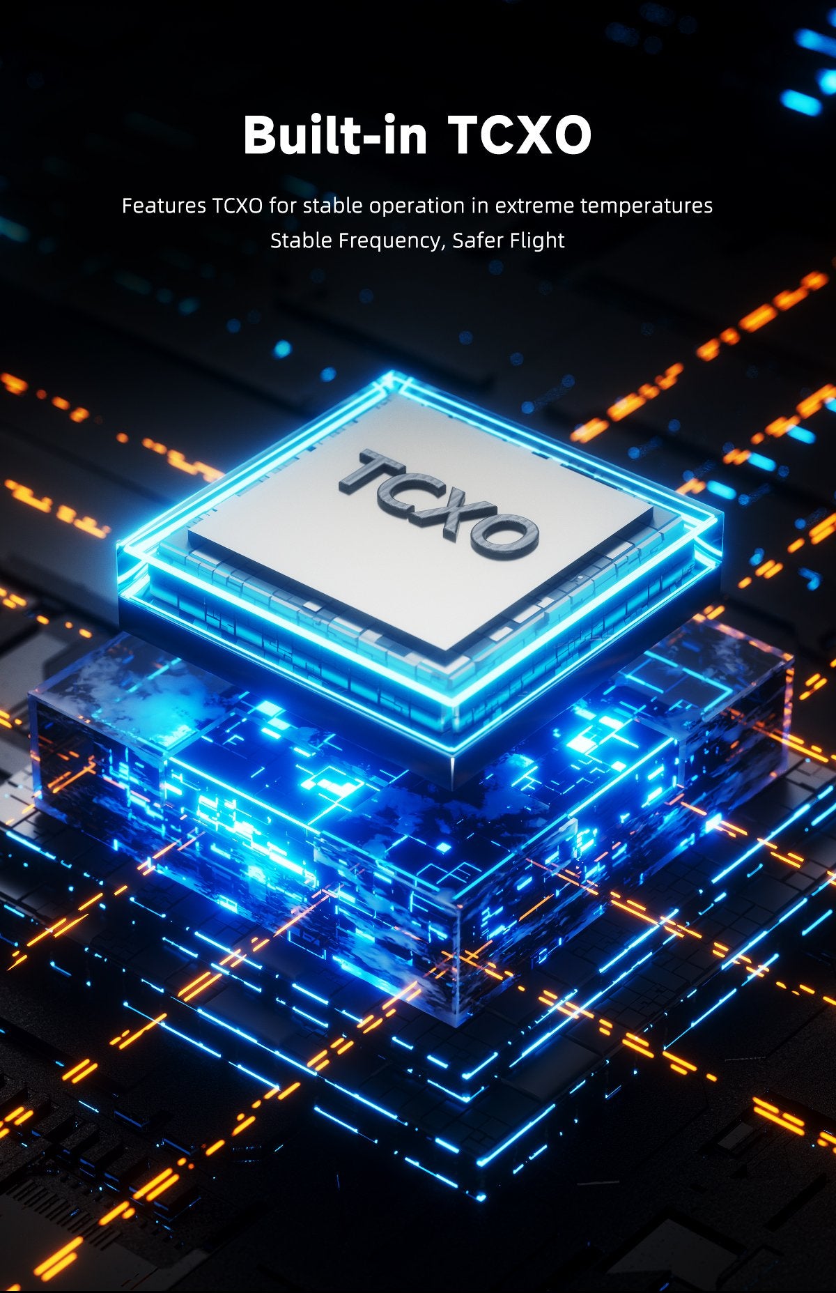 GEPRC ELRS Nano DUAL 2.4G True Diversity Receiver (ESP32-C3 & TCXO)