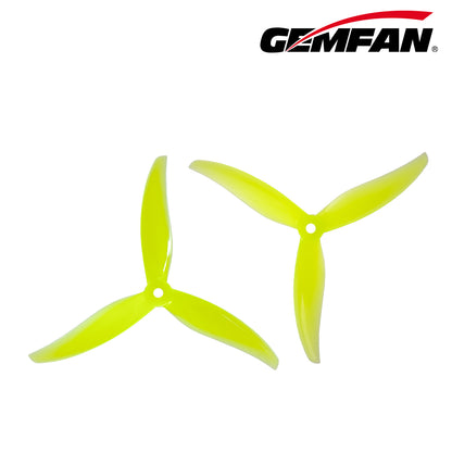 Gemfan Proxy 5127.5 Freestyle Propellers - Curved Anti-Bending 5.1-inch 3-Blade