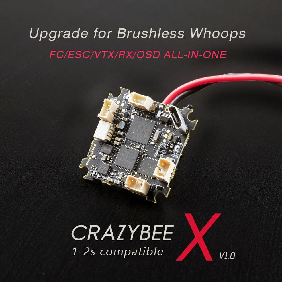 Crazybee X F4 Pro V2.2 Flight Controller for 1-2S Brushless Whoop (Mob ...