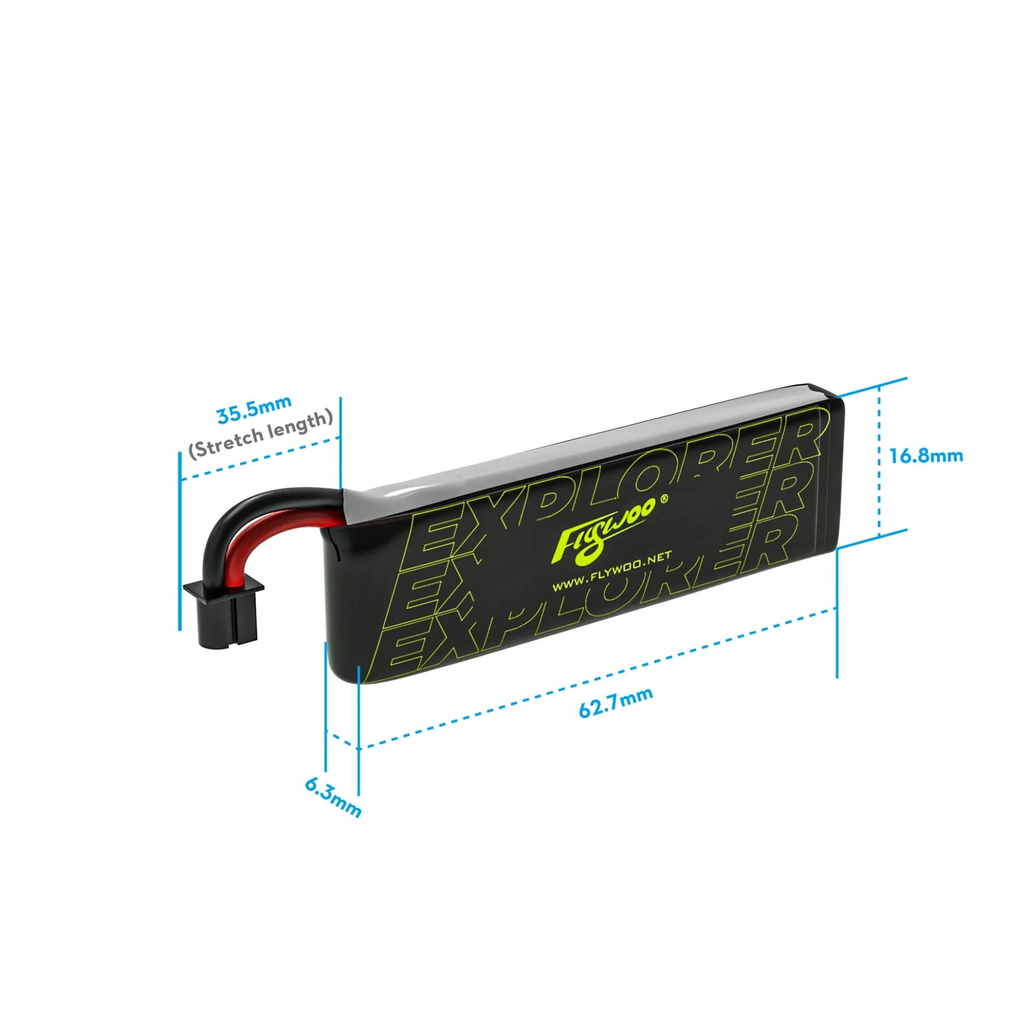 4pcs Explorer 1S 450mAh HV V2 A30 Plug