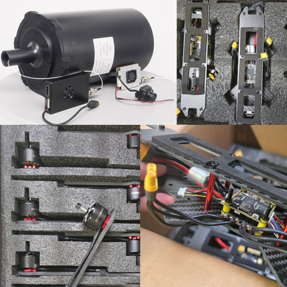 10" Fibre Optic FPV Drone Training Starter Kit (5x drones)