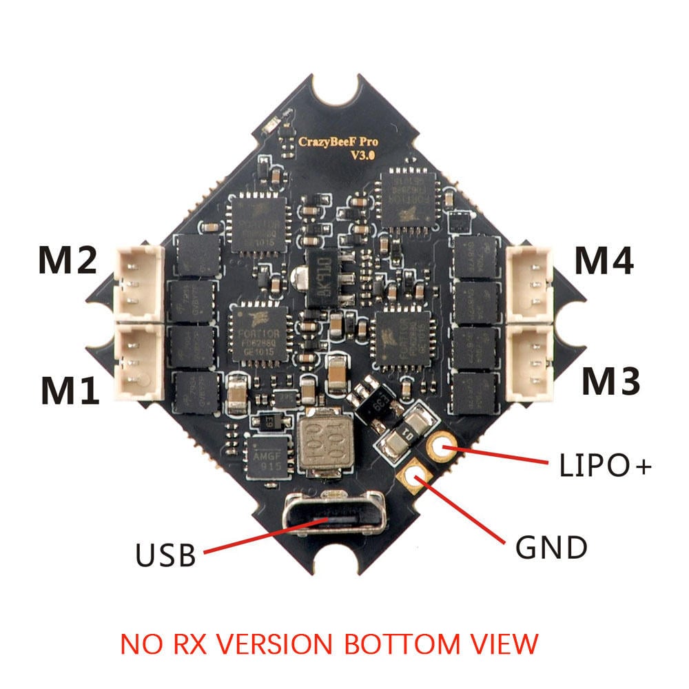 Crazybee F4 Pro V3 10A Toothpick Flight Controller