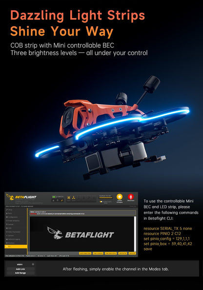 GEPRC DarkStar22 WTFPV - 2.2 inch DJI O4 HD CineWhoop