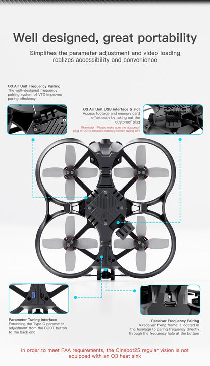 GEPRC Cinebot25 WTFPV Quadcopter