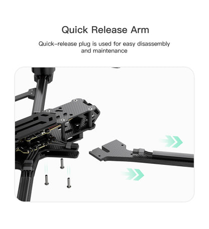GEPRC EF10 5.8G 1.6W Analog Long Range 10" FPV Drone