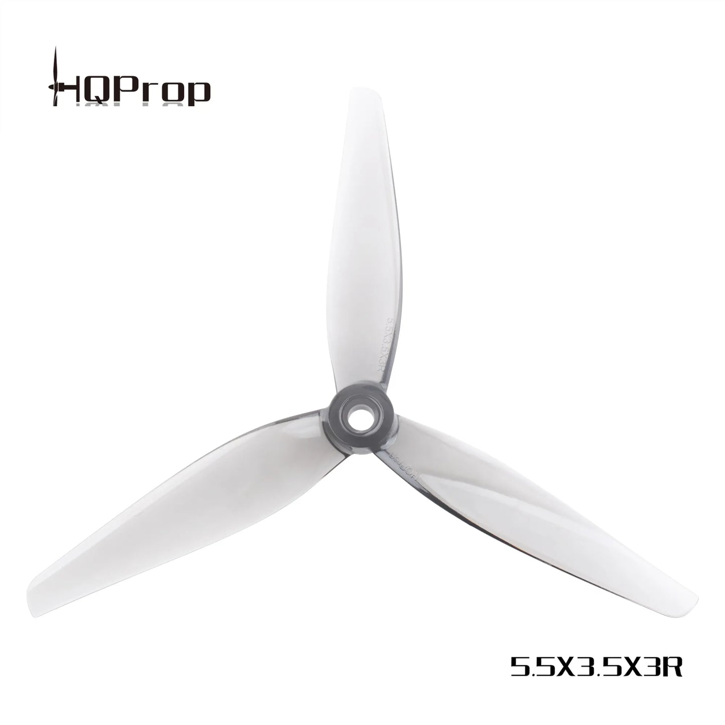 HQProp 5.5X3.5X3 V2 Grey Propeller 3 Blade (2CW, 2CCW)