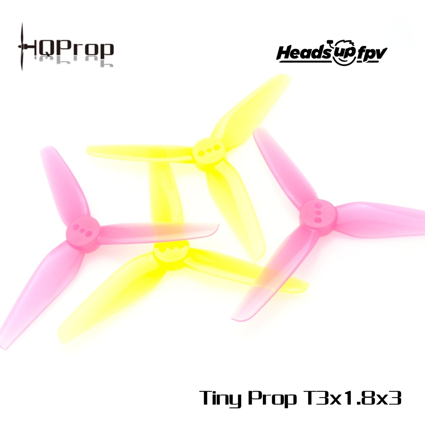 HQProp 3X1.8X3 HeadsUp Tiny Propeller（2CW+2CCW) 1.5MM