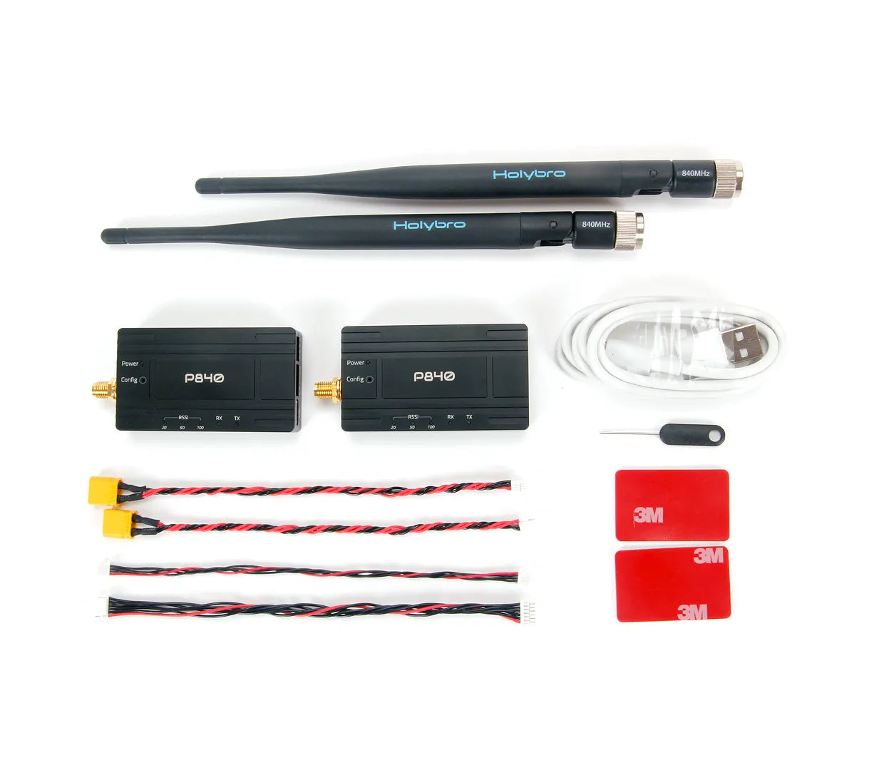 Microhard Communicator HolyBro Microhard Telemetry Radio Kit - 40-60 Mile Range UAV Drone ...